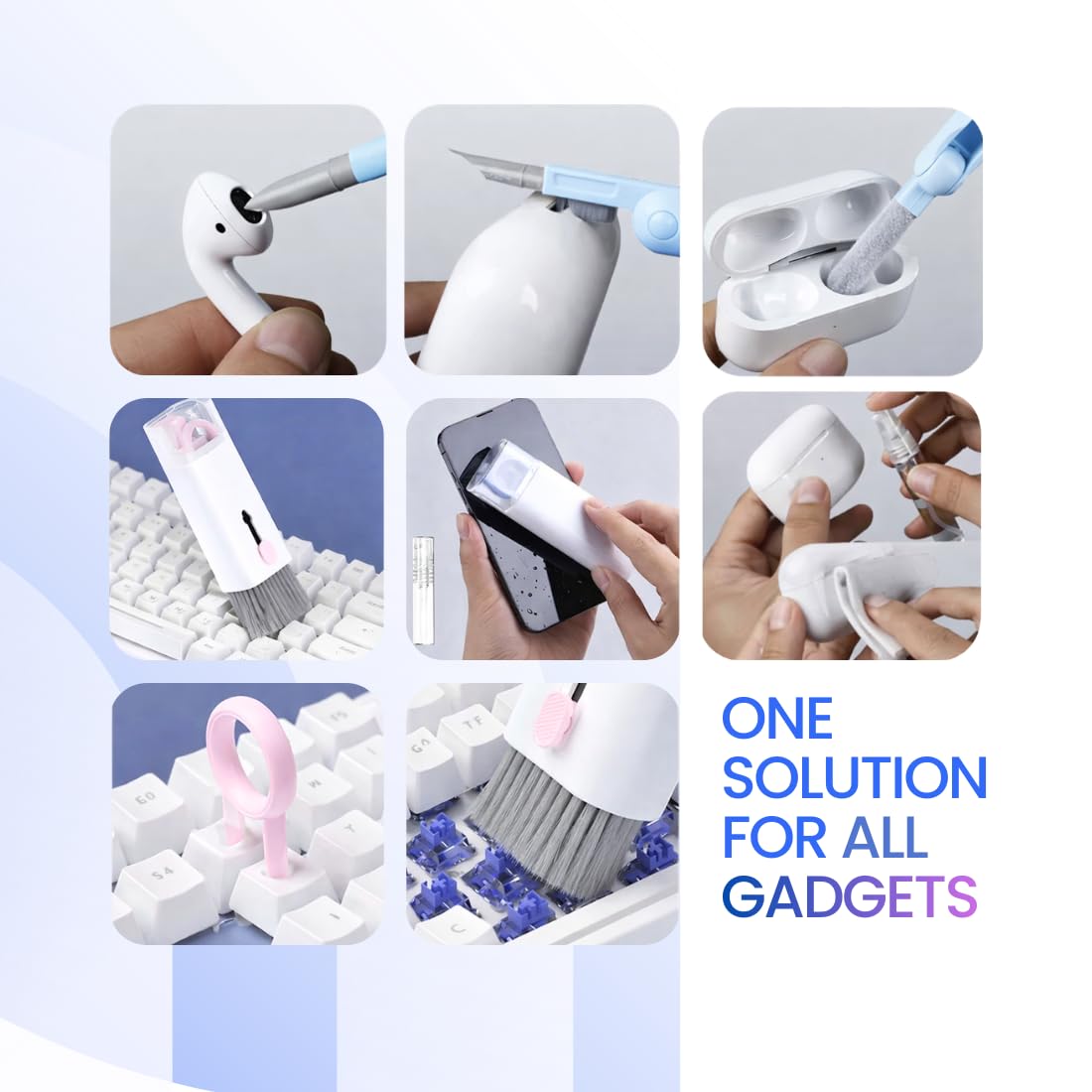 QUICLEAN 7-in-1 Electronics Cleaning Kit