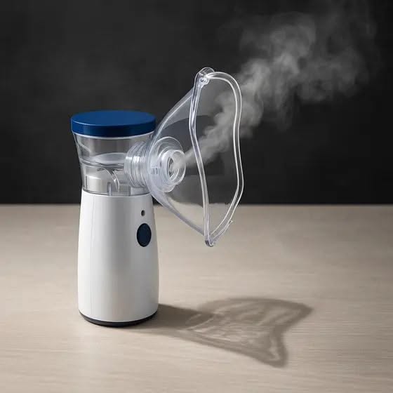 Portable Mesh Nebulizer Machine – Advanced USB Rechargeable Handheld Nebulizer for Adults & Kids | Quiet, Compact & Travel-Friendly Respiratory Care 🌬️